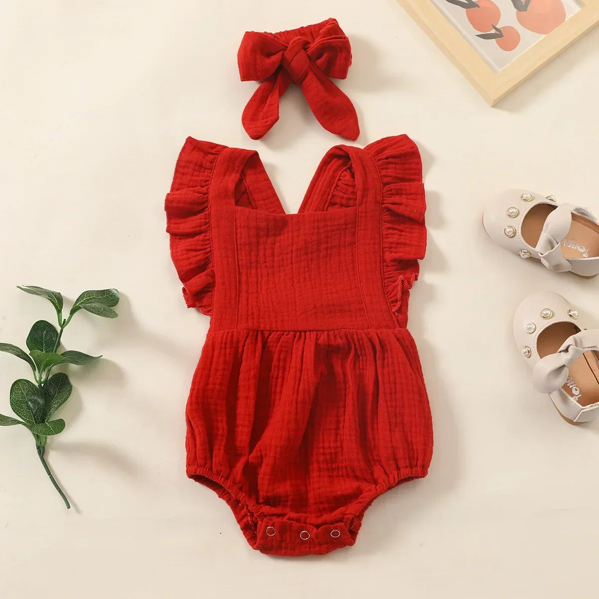 Romper And Headband Set