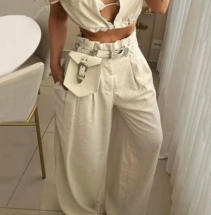 Two Piece Pants Set