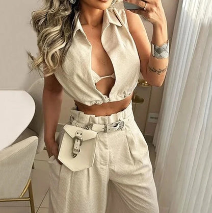 Two Piece Pants Set