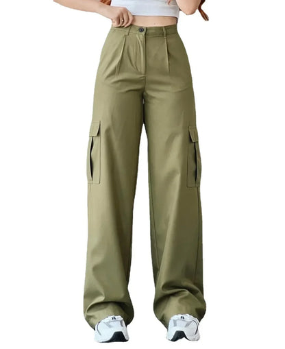 Wide Leg Cargo Pants